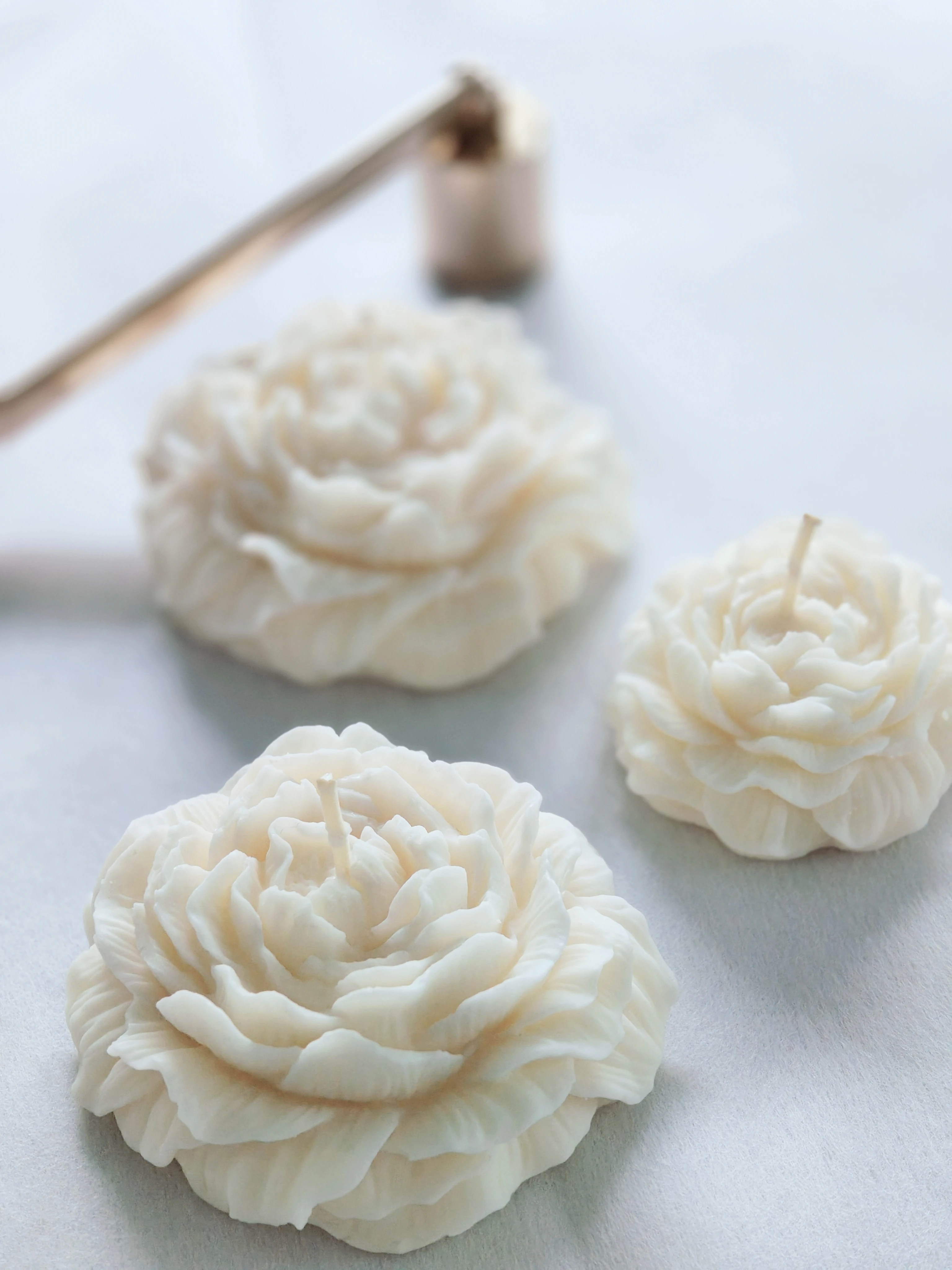 Świeca sojowa duża piwonia